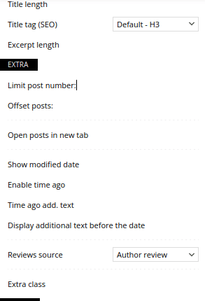 the checkboxes for all the tagdiv composer blocks disappeared.